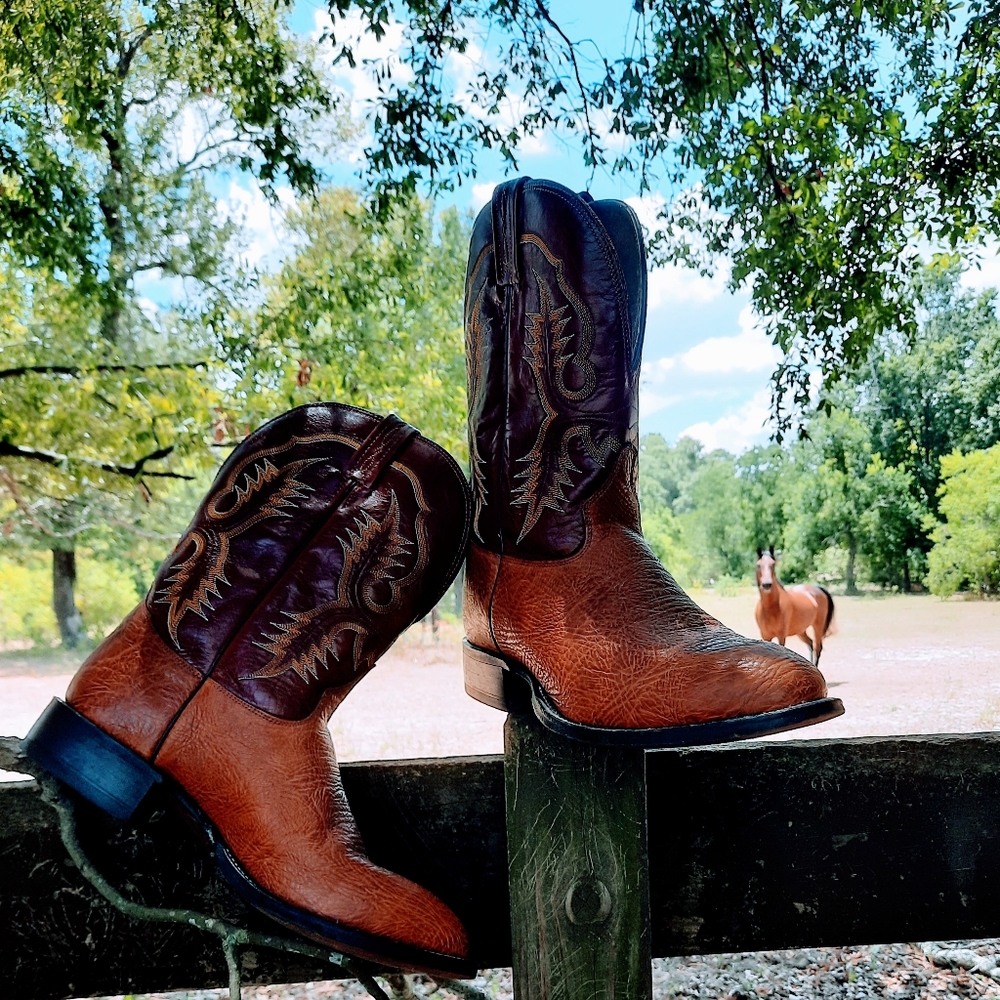 Tony Lama sz 12 men's-Howdy from TX